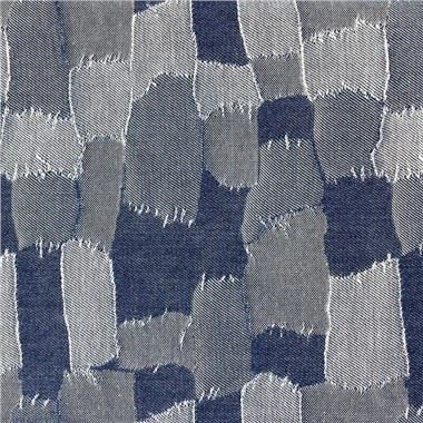 Jacquard denim bómullarefni